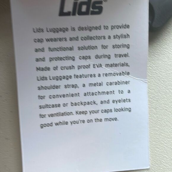 Lids Baseball Cap Luggage Container Black Lightweight Durable Storage Hat Organi - Picture 8 of 8